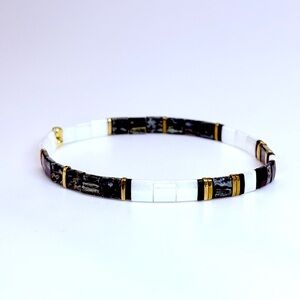 Miyuki Tila Bead Bracelet